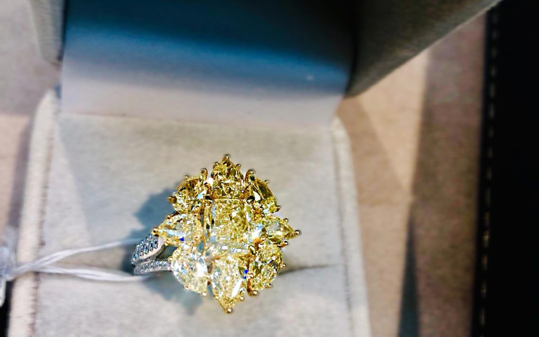 eClarity’s Exclusive Collection – Fancy Yellow Diamond Ring