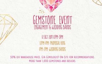 Gemstone Event: Engagement & Wedding Bands