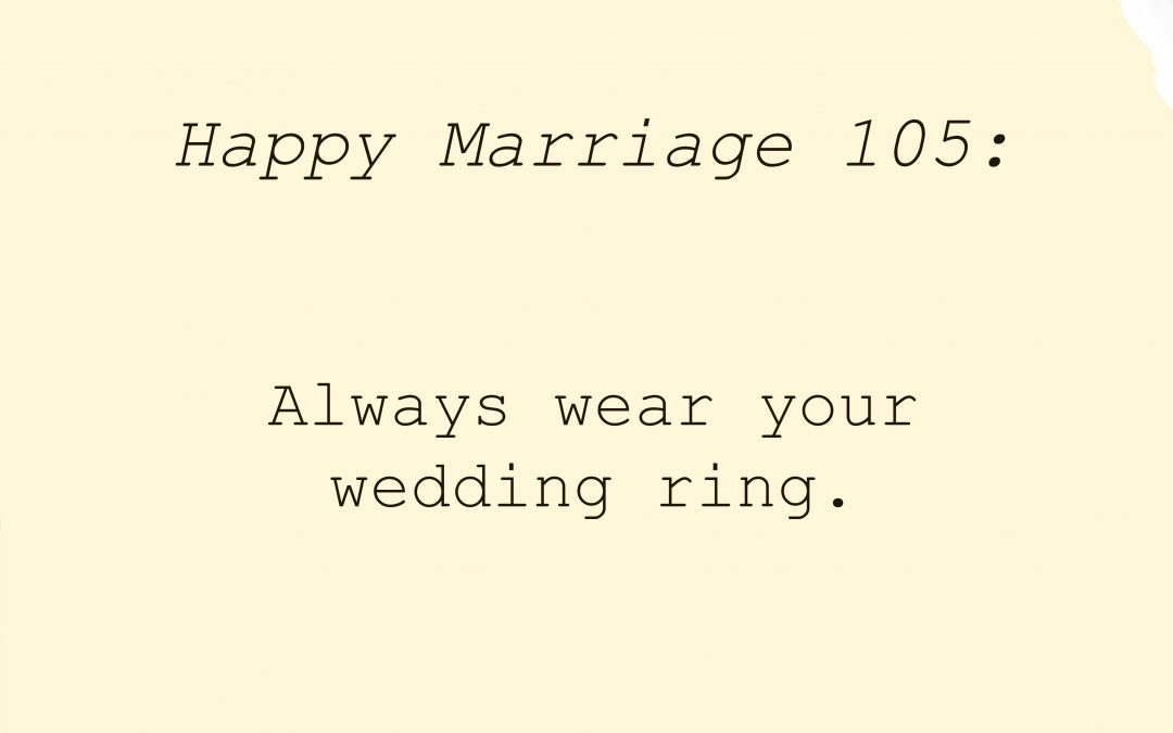 #HappyMarriage 105