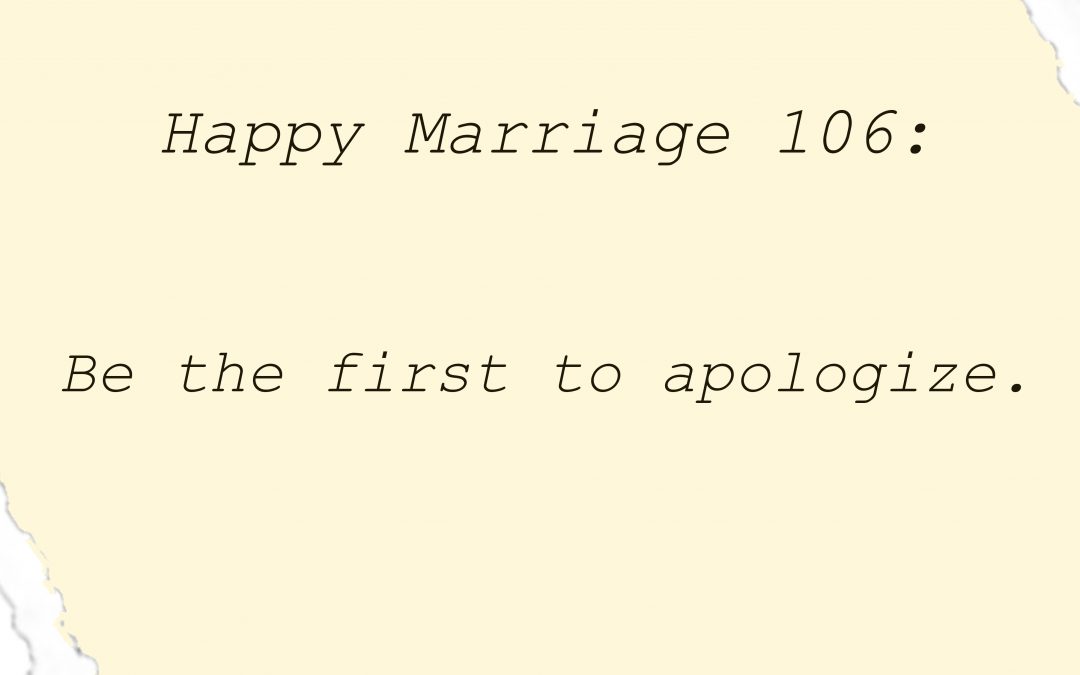 #HappyMarriage 106: