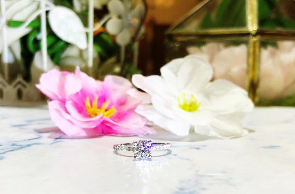 Sparkling Love: Seal the Deal with the eClarity Classic Diamond Proposal Ring